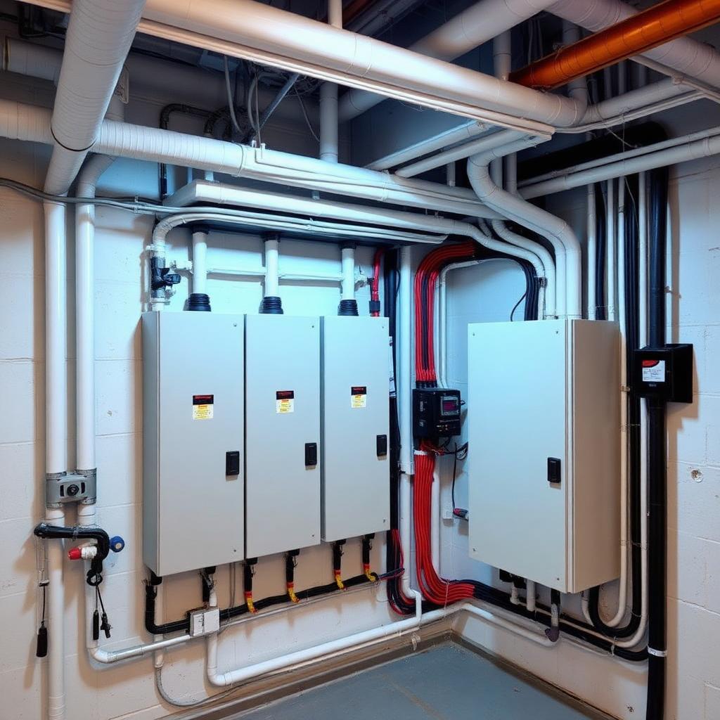 Commercial electrical project by JBJ Electric